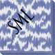 Modern Moire Caspari Napkins Image 3 of 4